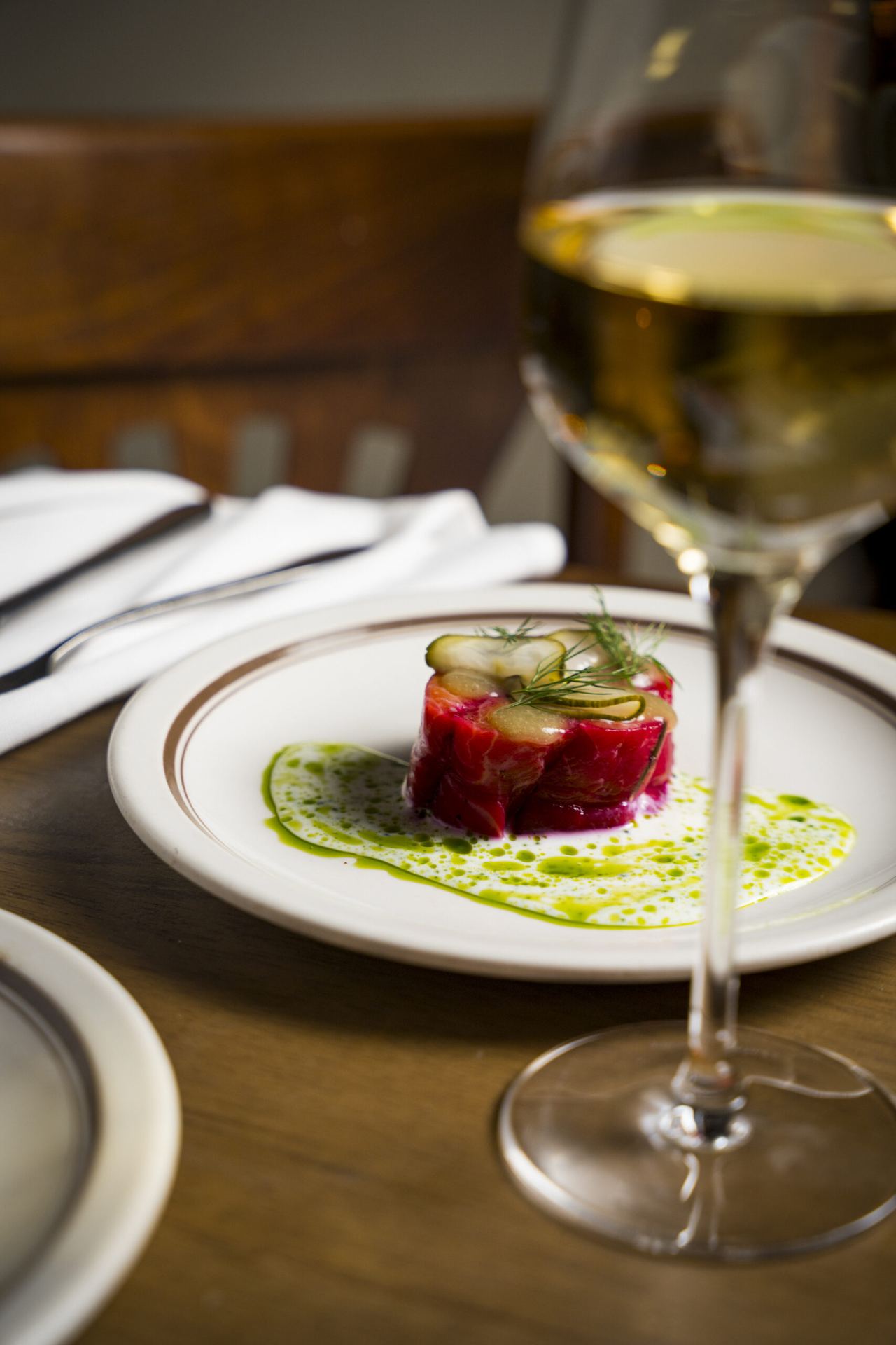 A recent plated dish from Queens